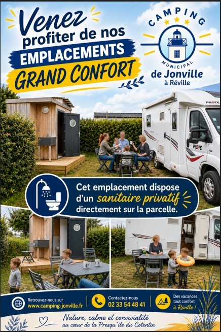 D&eacute;couvrez nos emplacements Grand Confort